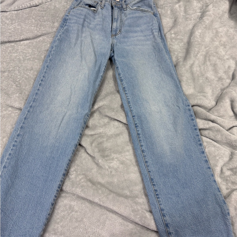 Target Women's Straight Leg Jeans - Light Blue